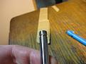 3500 Exhaust Stem Tip.  New, perfect condition but looks bad because the tip has a gap.